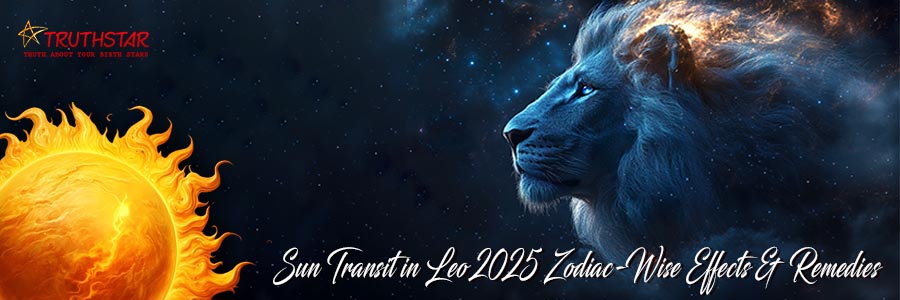Sun Transit in Leo 2025: Zodiac-Wise Effects & Remedies - Truthstar